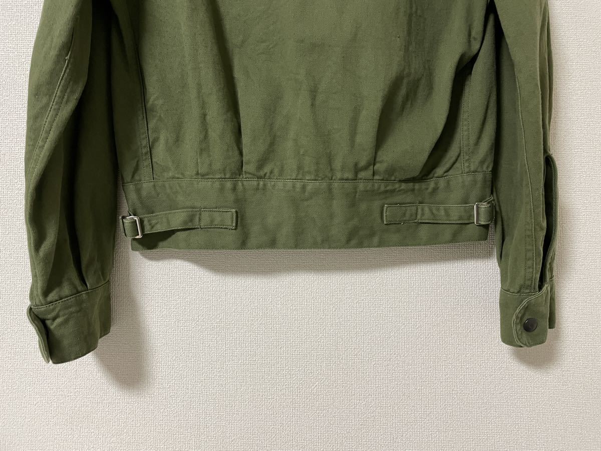 60's (1969 )Vintage Australian Army Drill Jacket オリーブ size8(S位) 軍物 ヴィンテージの画像6