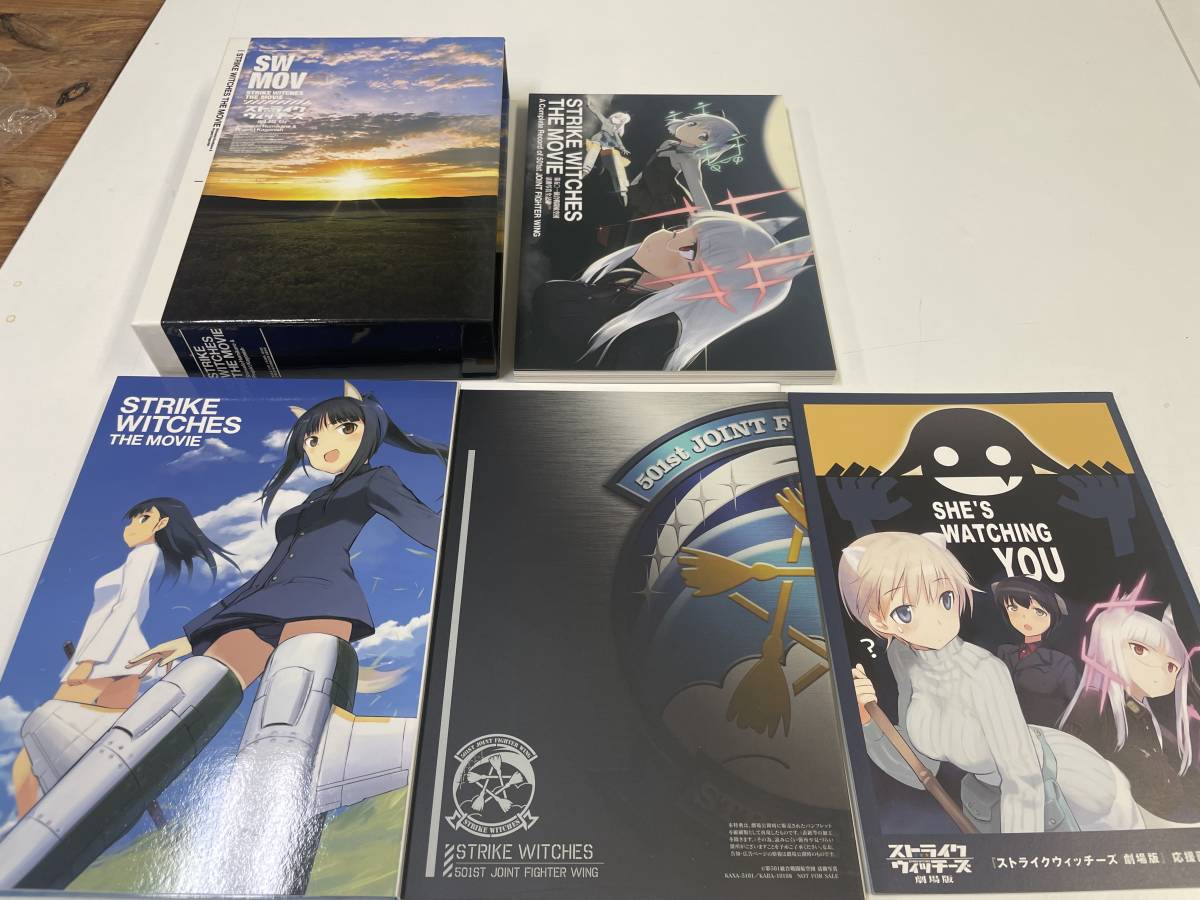 cコンパクト ストライクウィッチーズ 劇場版 初回限定生産DVD 島田フミカネ アニメ 映画 開封済 美品_画像5