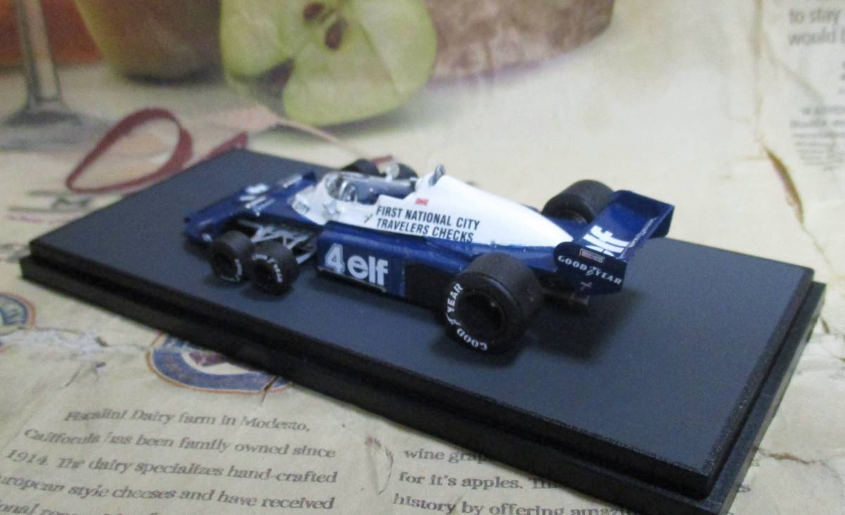 ☆超レア絶版*BBR完成品*1/43*1977 Tyrrell Ford P34/2 #4 1977 Japan