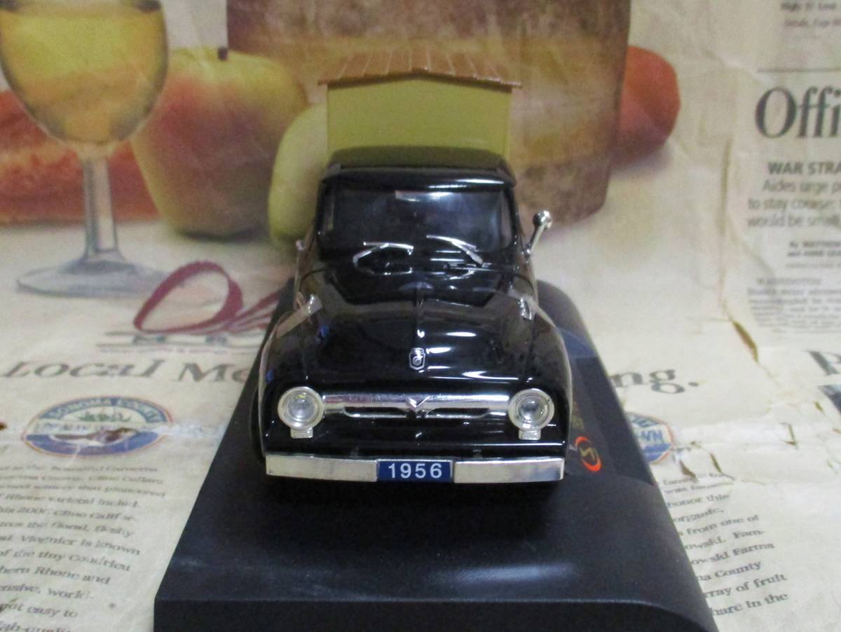 * out of print *Signature Models*1/32*1956 Ford F100 Pickup Camper black * truck ≠ Franklin Mint 