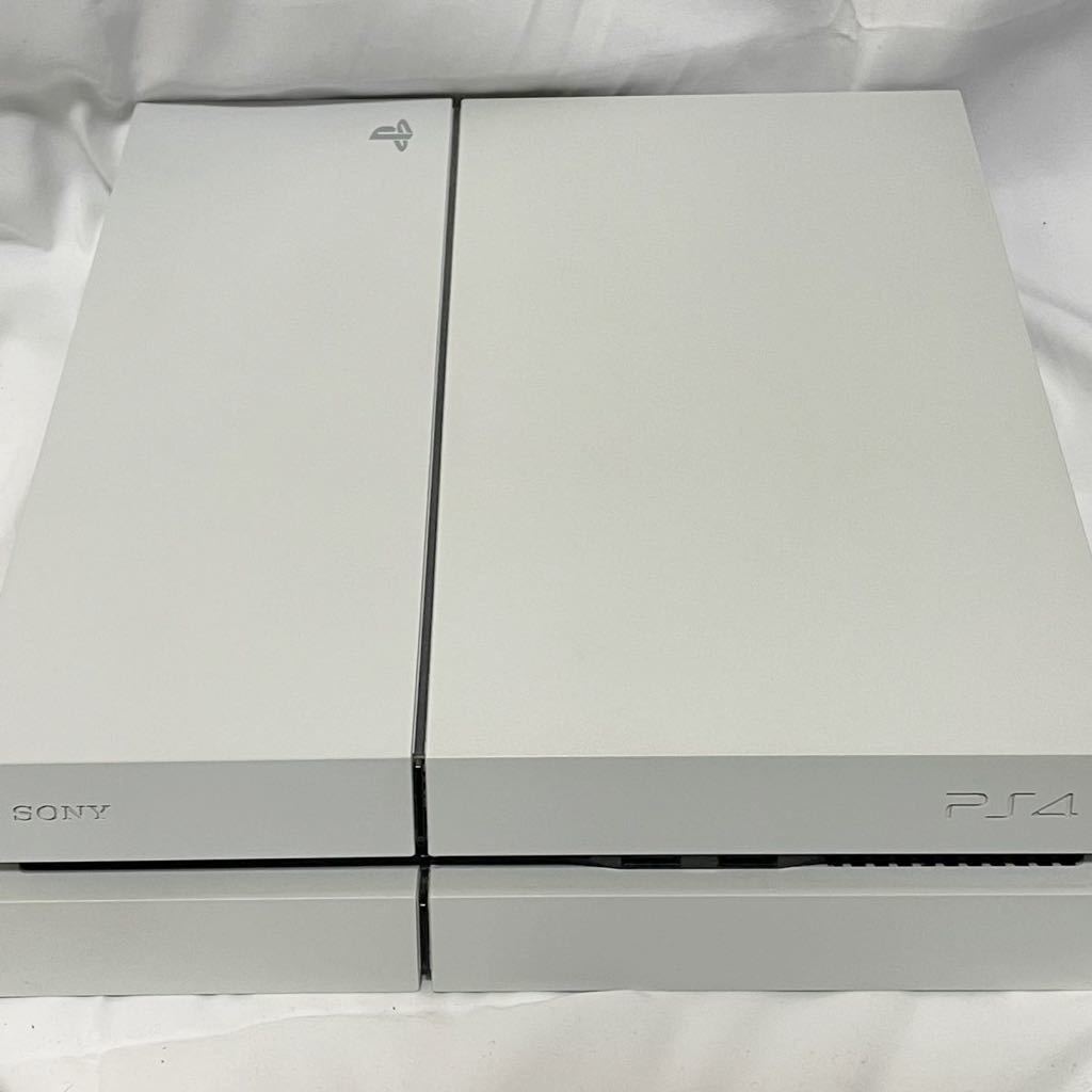完動品 PS4 本体 cuh-1200 本体 グレイシャー ホワイト プレステ4 
