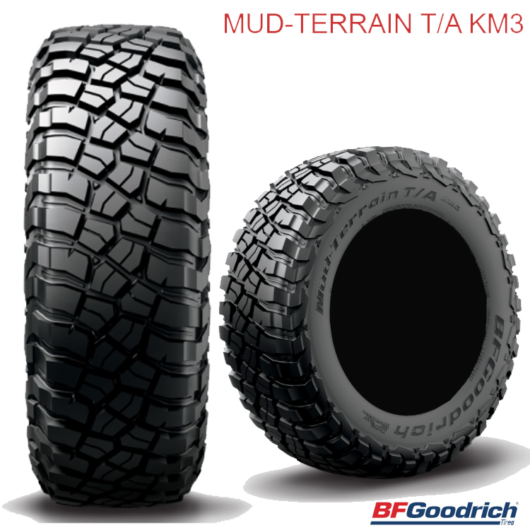 【感謝価格】 送料無料 【4本】 オフロード タイヤ BFGoodrich Mud-Terrain T/A KM3 マッドテレーンT/A KM3 LT33x10.5R15L 114 RBL 4本 Sタイヤ