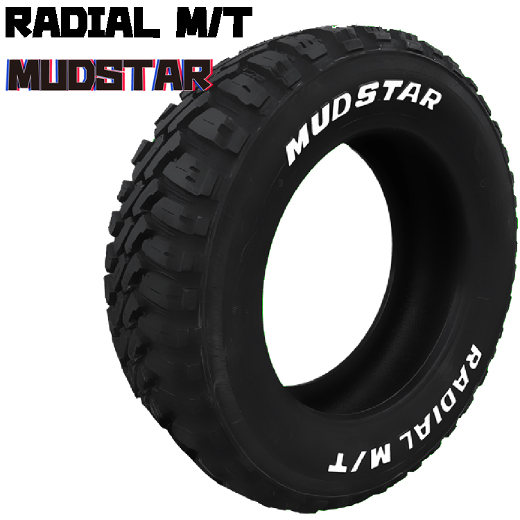 未使用品 送料無料 マッドスター 夏 サマータイヤ MUDSTAR RADIAL M T
