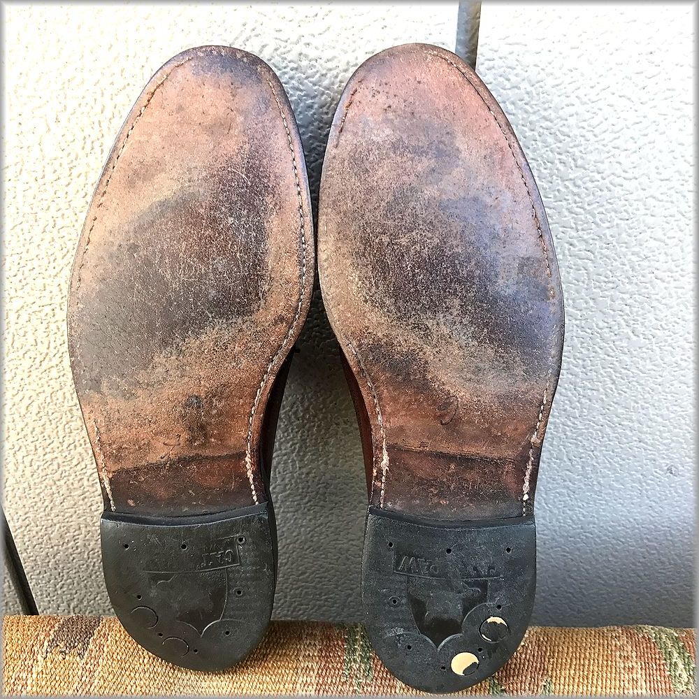 * поток автомобиль im60s Vintage Wing chip 93602 KENMOOR size 10.5B 27.5~28cm ранг * осмотр талон Moore USA производства обувь кожа обувь старый обувь 