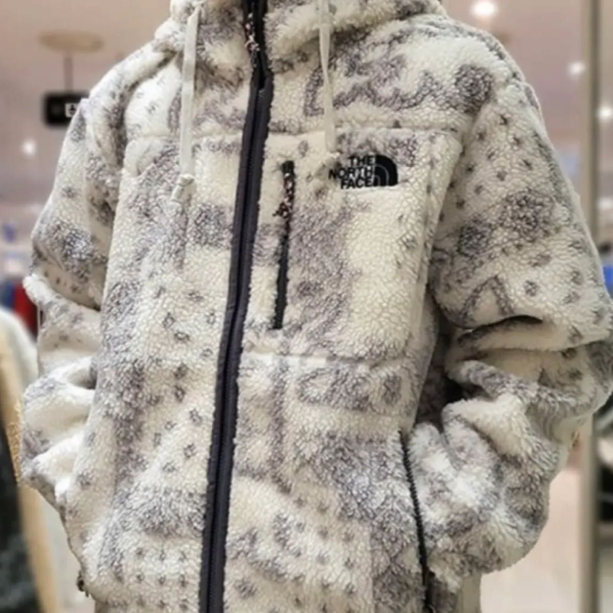 THE NORTH FACE  新品未使用　正規品　ノースフェイス　フリース ジャケット ＸＳサイズ ホワイト