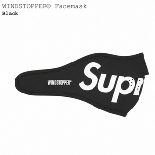 Supreme 22aw WINDSTOPPER Facemask フェイスマスク 新品未使用 black 黒
