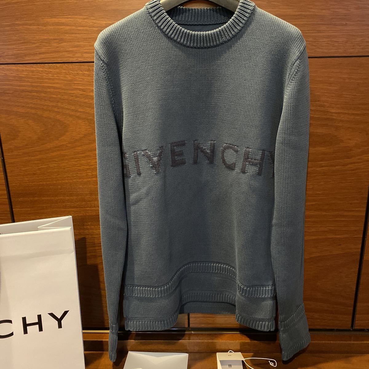 【値下げ】GIVENCHY セーター　コットン　サイズS 新品　定価15万
