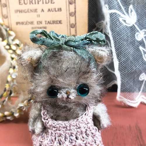 加茂美智子 kamo りすのお人形 テディベア作家 ハンドメイド