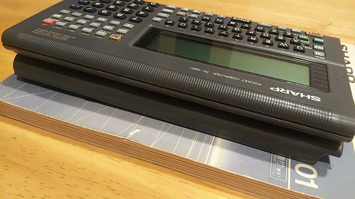 SHARP PC-G801 карманный компьютер - карманный компьютер 