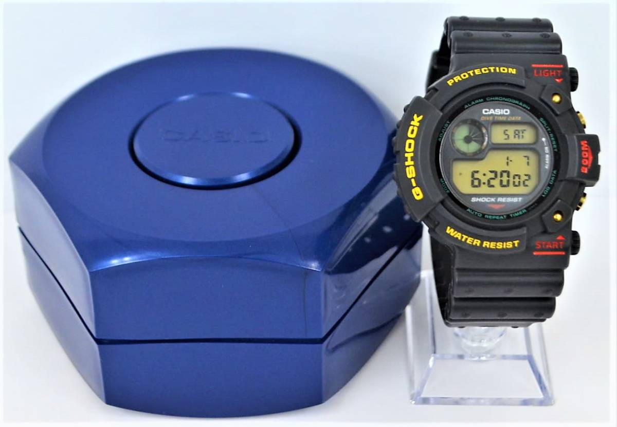 Casio カシオ G-Shock フロッグマン Frogman Dw-6300 1084 メンズ 腕時計 ケース付き Gショック 品 年代物  レア(Frogman)｜売買されたオークション情報、Yahooの商品情報をアーカイブ公開 - オークファン（Aucfan.Com）