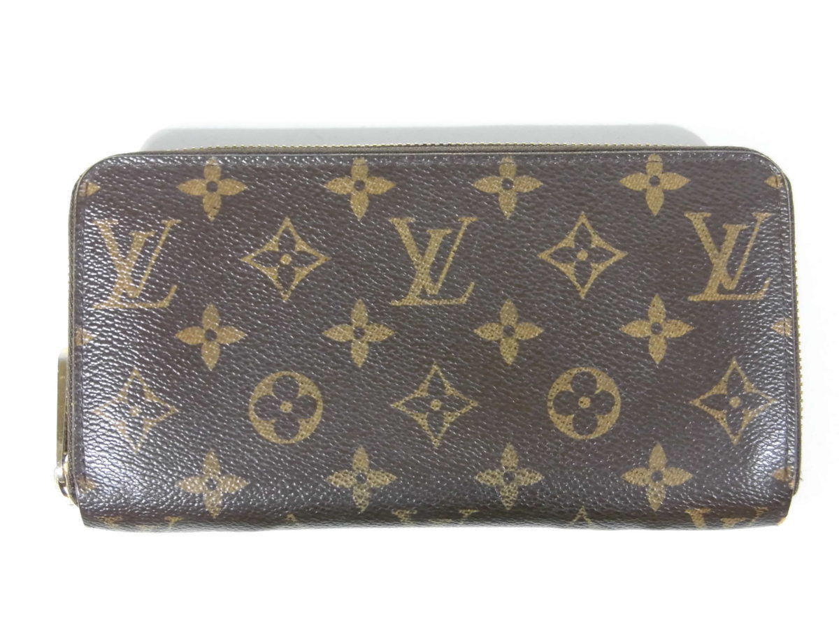 ルイヴィトン ジッピーウォレット モノグラム ラウンドファスナー 長財布 M60017 LOUIS VUITTON ●P_画像1