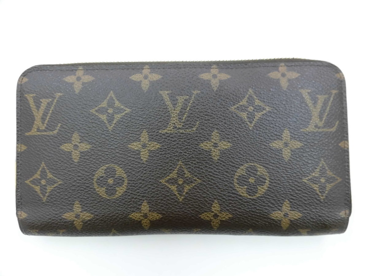 ルイヴィトン モノグラム ジッピーウォレット ラウンドファスナー 長財布 M60017 LOUIS VUITTON ●P_画像2