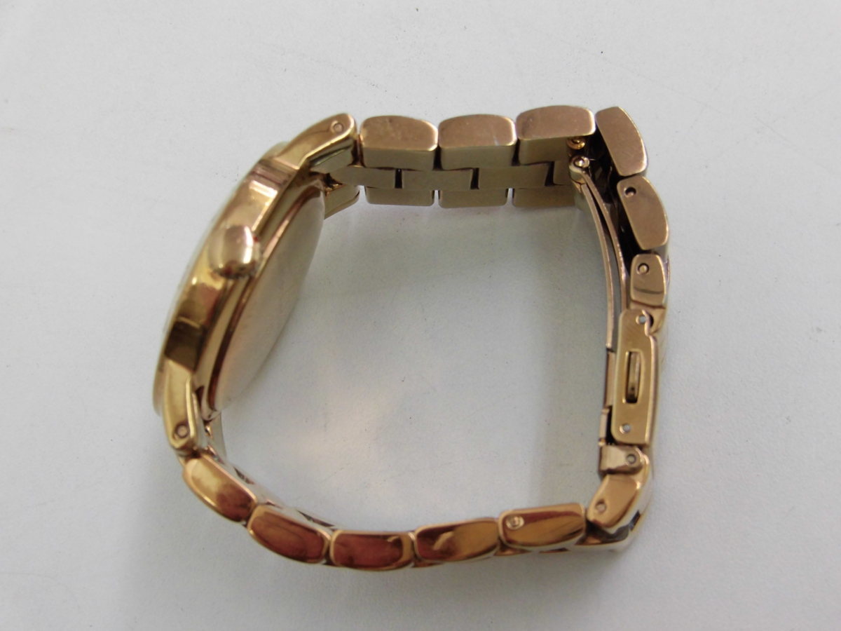 MARC BY MARC JACOBS Mark by Mark Jacobs lady's quartz wristwatch operation goods pink gold original belt MBM3216 *P