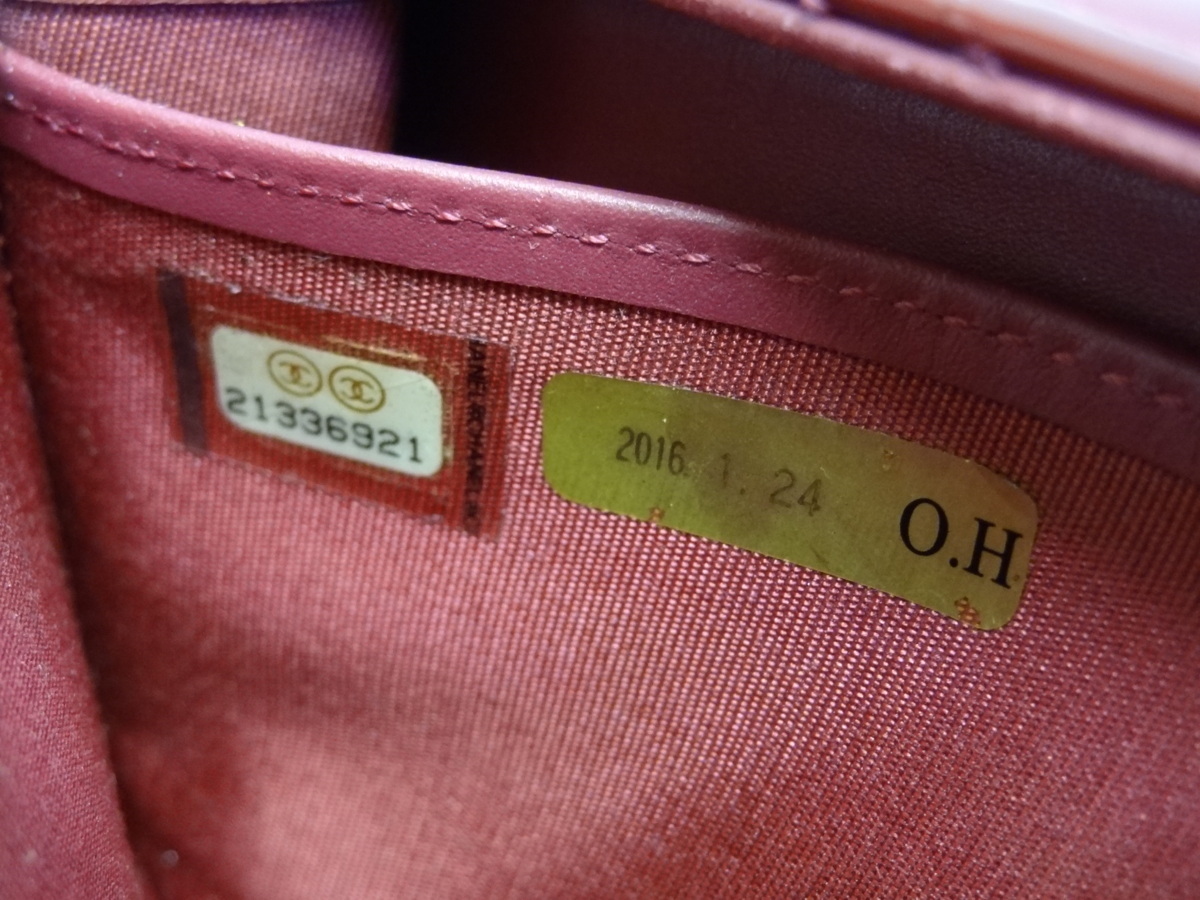 シャネル マトラッセ ブリリアント 長財布 エナメル ココマーク CHANEL