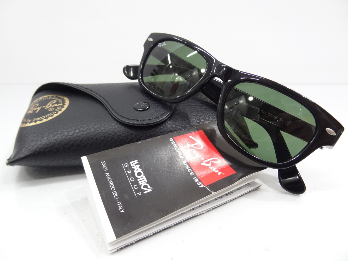 レイバン サングラス ニューウェイファーラー ウェリントン 901 Ray-Ban NEW WAYFARER ☆●Pの画像1