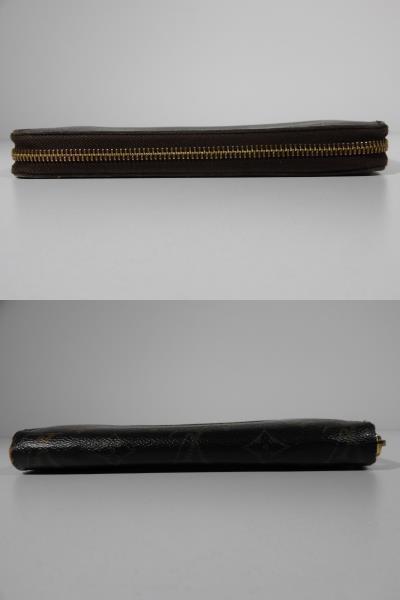 ルイヴィトン ジッピーウォレット モノグラム ラウンドファスナー 長財布 M60017 LOUIS VUITTON ●P_画像4