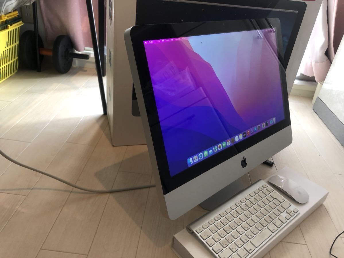 美品 付属品 完備 iMac 新品 SSD1000GB windows 11 Pro 12GB i5 2.7Ghz 4コアMonterey & High Sierra Apple純正キーボード&マジックマウス_画像4