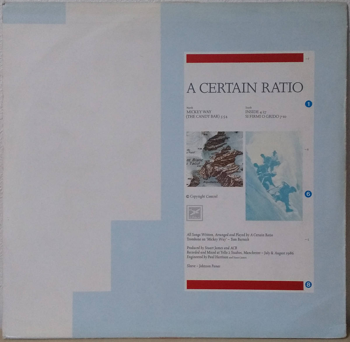 A Certain Ratio - Mickey Way (The Candy Bar) UK Ori.12inch Factory ア・サートゥン・レシオ(ACR) 1986年 JOY DIVISION, New Order_画像2