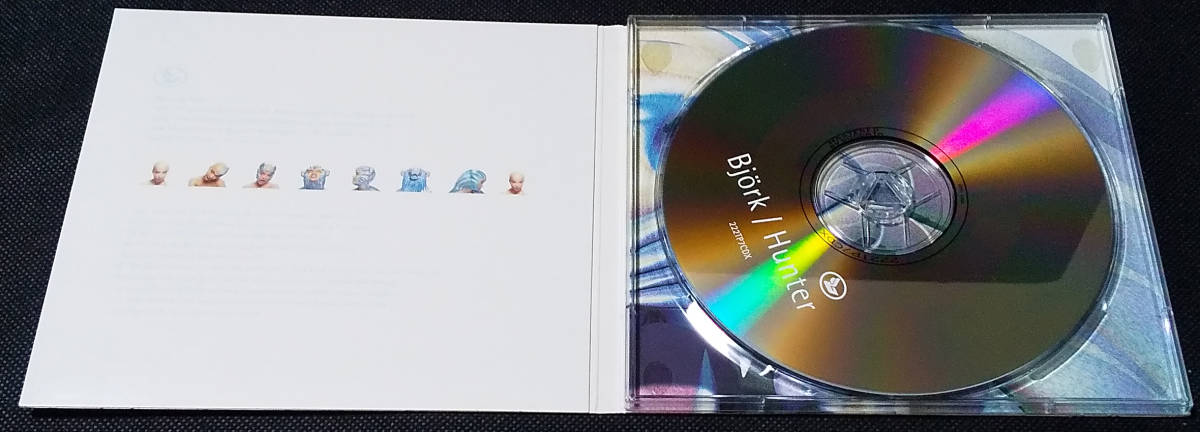 Bjork - Hunter UK盤 Digipak CD One Little Indian - 222TP7CDX ビョーク 1998年 Sugarcubes_画像3