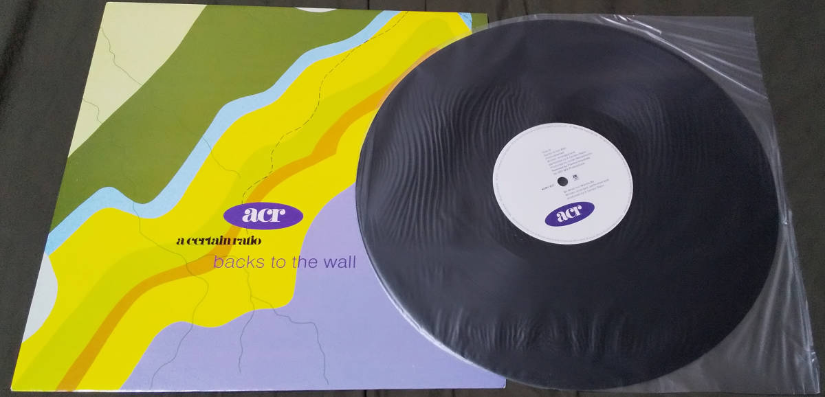 A Certain Ratio - Backs To The Wall UK Ori. 12inch A&M ア・サートゥン・レシオ(ACR) 1989年 Quando Quango, New Order_画像3