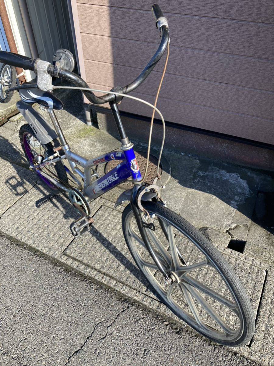 改造自転車 オブジェ 行動走行不可 自転車 ジョーク作品 ジャンク品の画像2