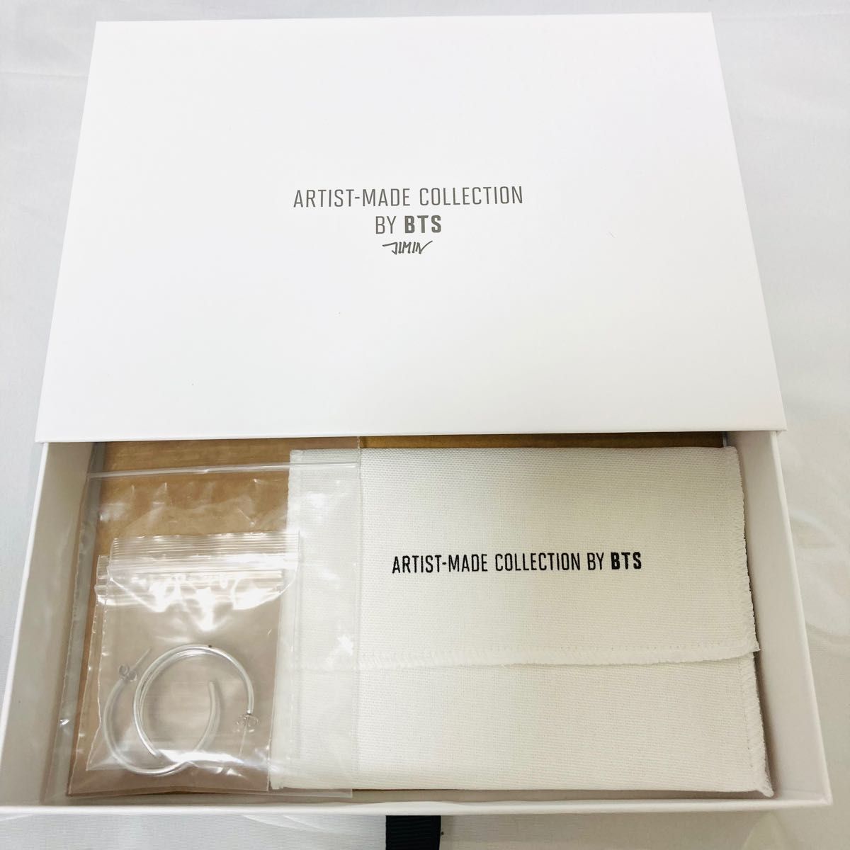 BTS アーティストメイドコレクション JPFC購入品 ジミン jimin レッドカービング ピアス 公式 フルセット
