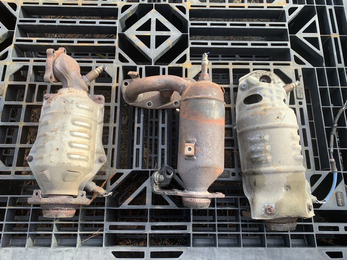 スバル ホンダ 触媒 3個セット 素材用 | cliniquefatemaalazhar.com