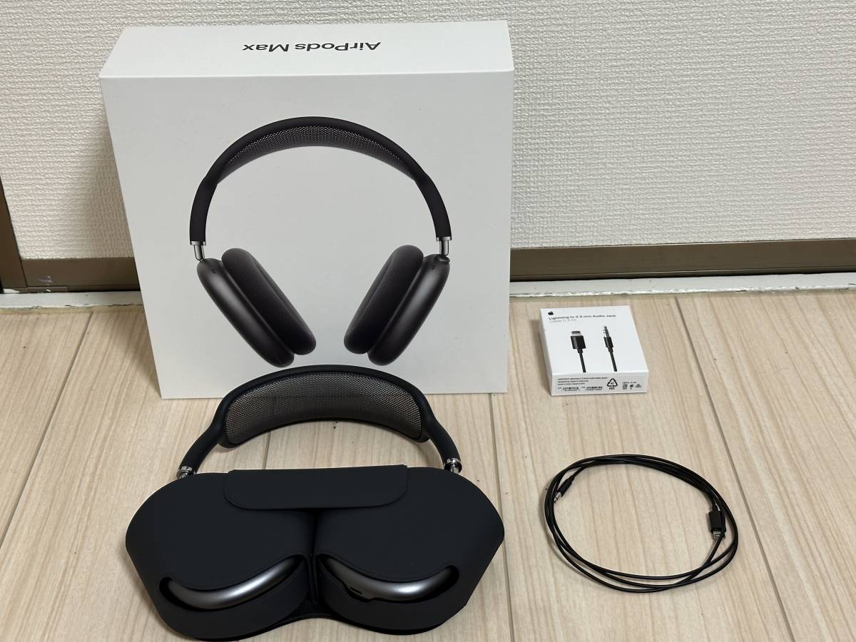 Apple AirPods MAX Space Gray With Black Headband MGYH3J A A2096 ...