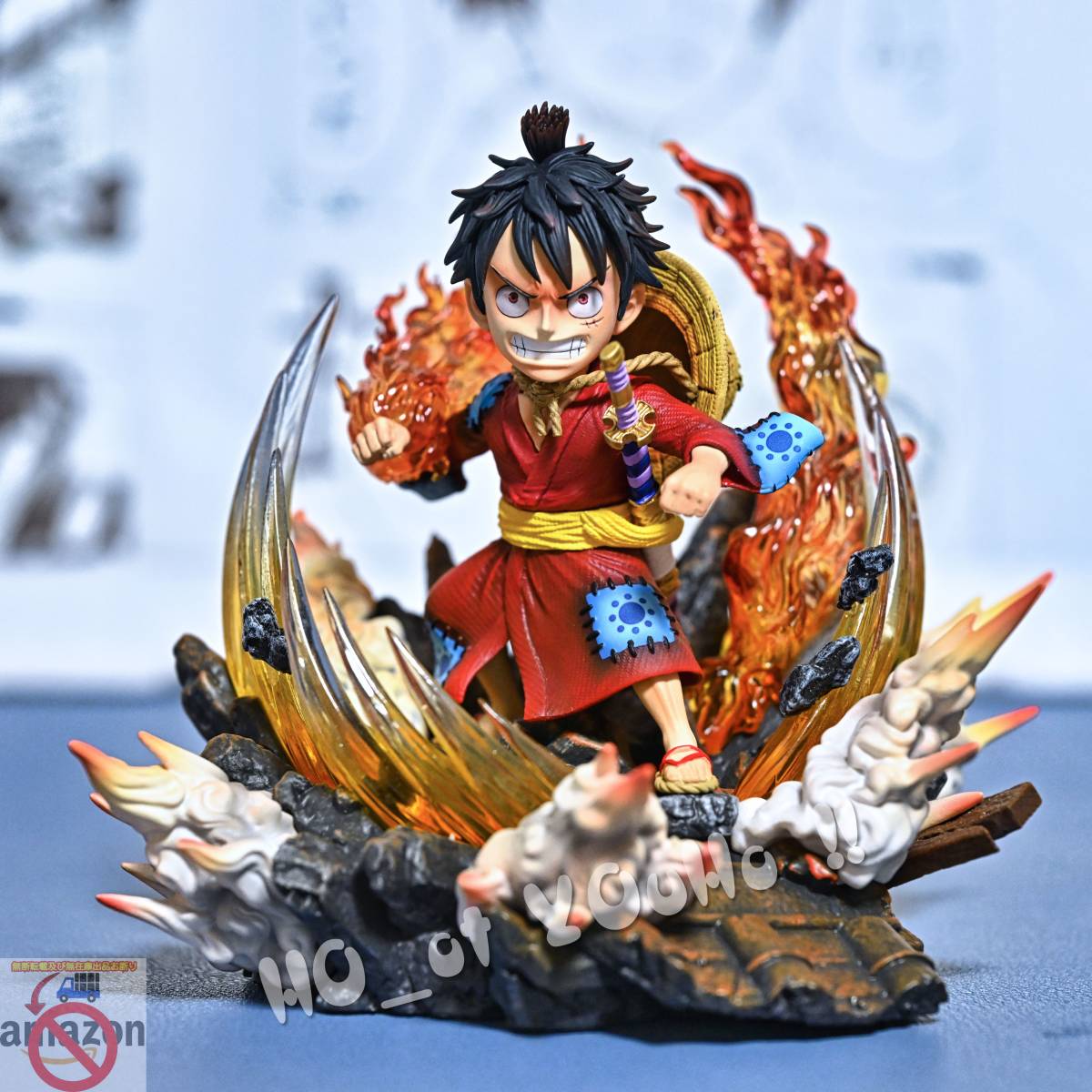 在庫処分 ONEPIECE ワンピース フィギュア モンキー・D・ルフィ ギア4 猿王群鴉砲 BBF スタジオ GK完成品 POP P.O.P