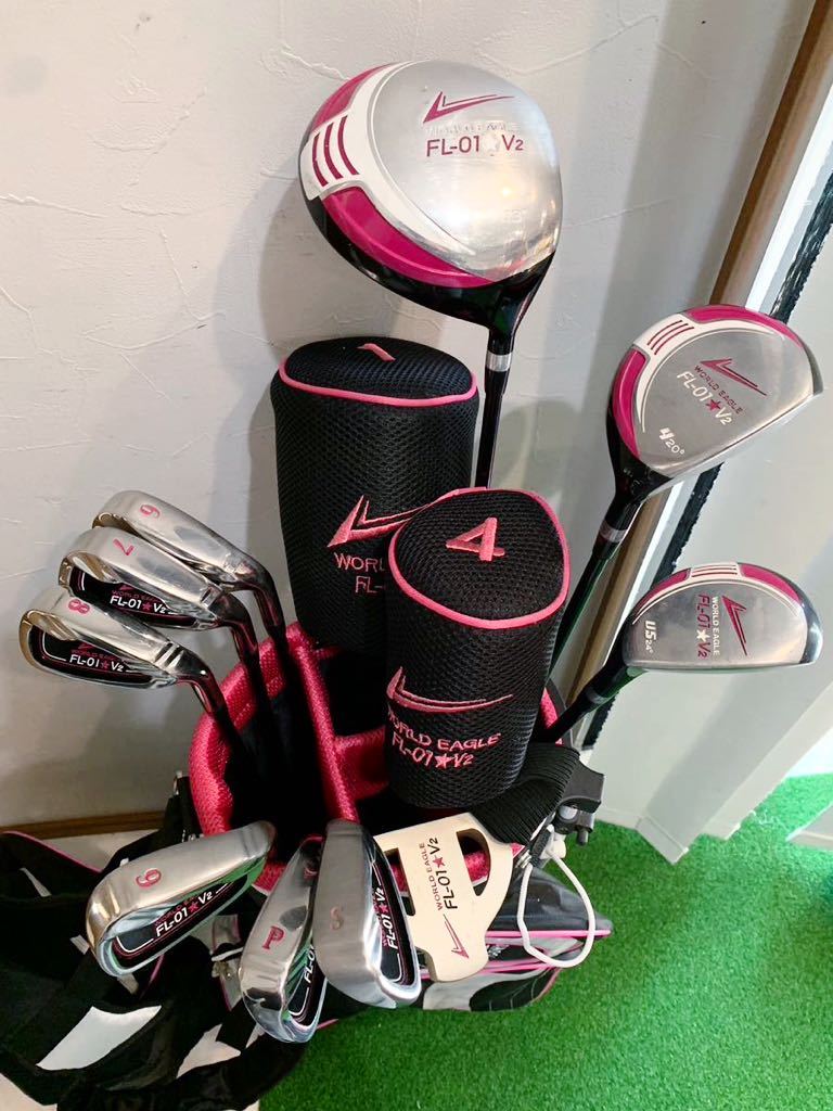 美品 レディースゴルフクラブ 本格フルセット ワールドイーグル プロ