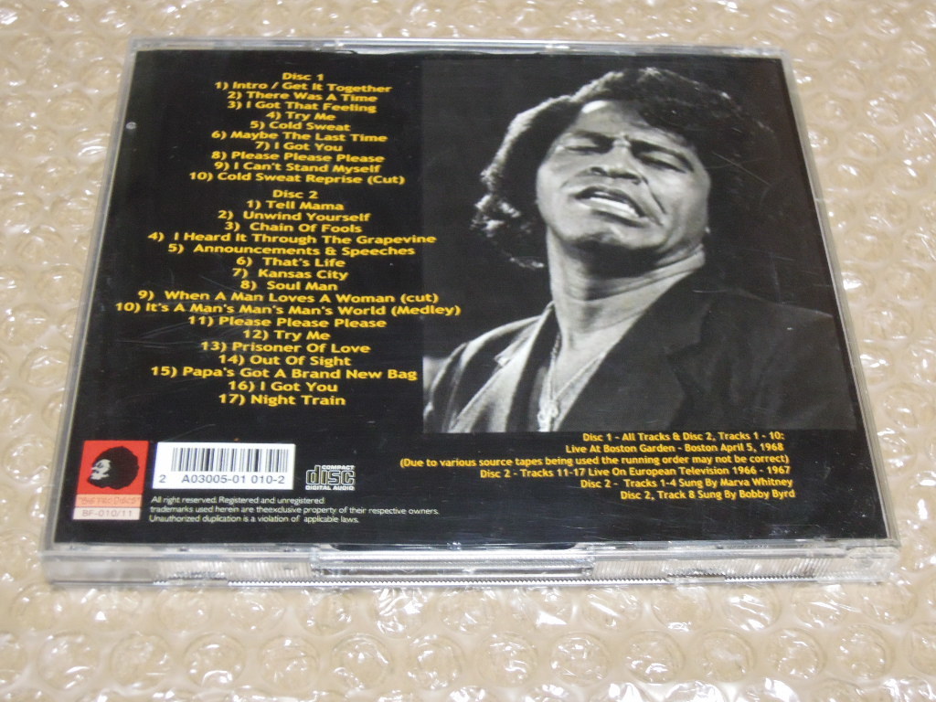 ●JAMES BROWN / The God Father & Dreamer 2CD