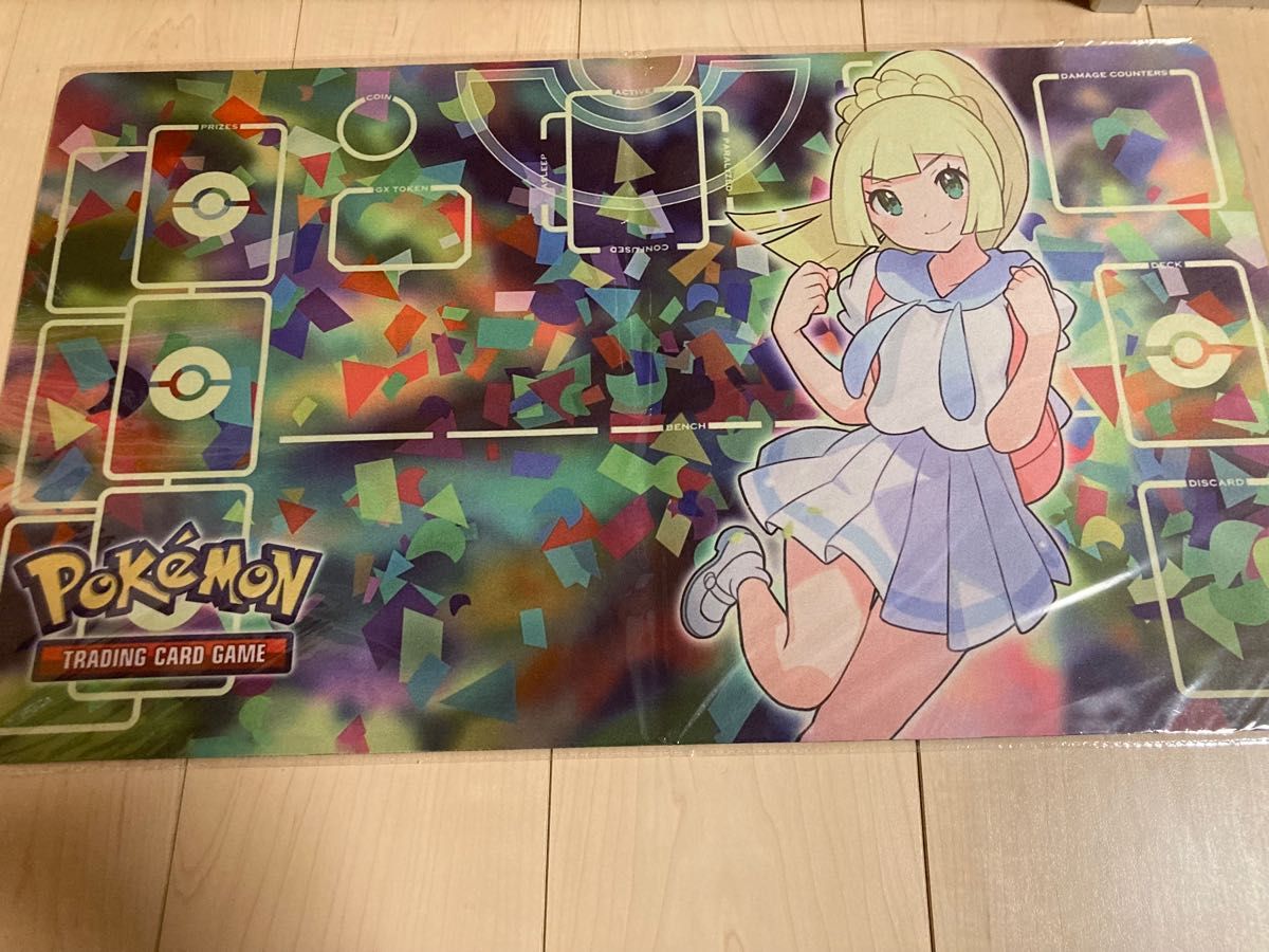 リーリエ がんばリーリエ ポケモンカード ポケモン プレイマット リーリエ がんばリーリエ ポケモンカード ポケモン プレイマット