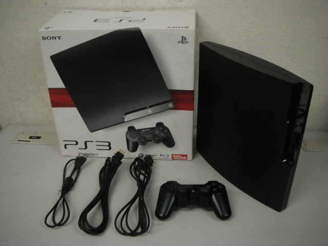 SONY PS3 CECH-2100A / HD120G / 箱付き/ 付属品あり/ 動作品-日本