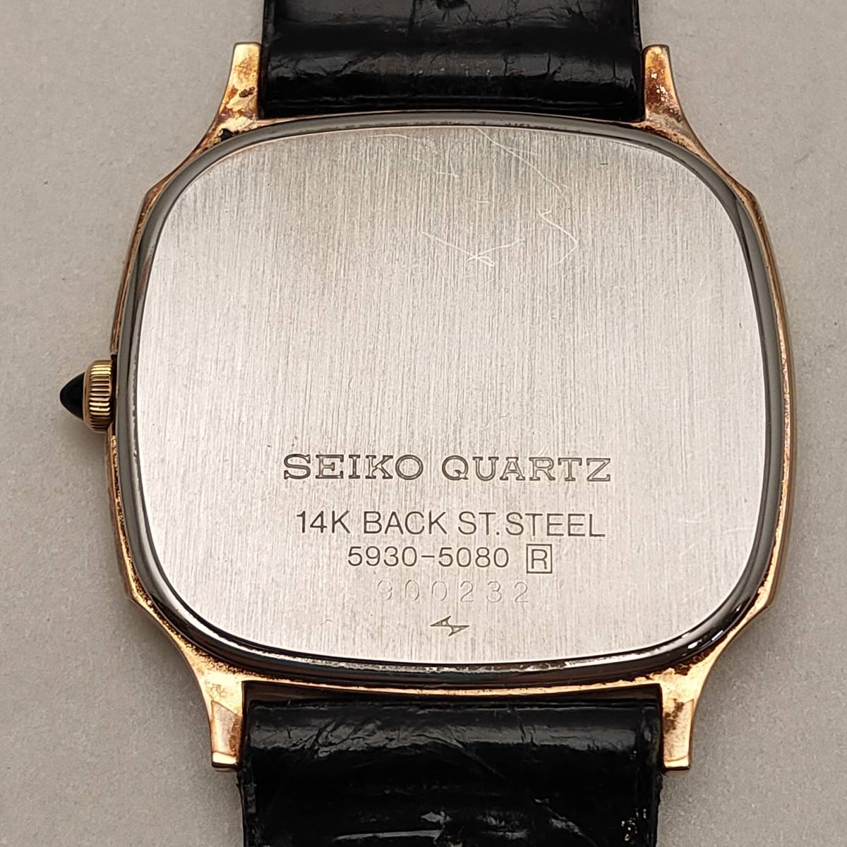 腕時計 SEIKO CREDOR セイコー クレドール 5930-5080 14K BACK ST