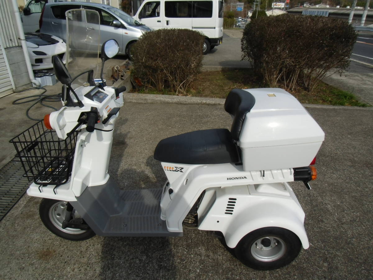□ ジャイロX 2スト BB-TD01 走行距離1526KM | transparencia