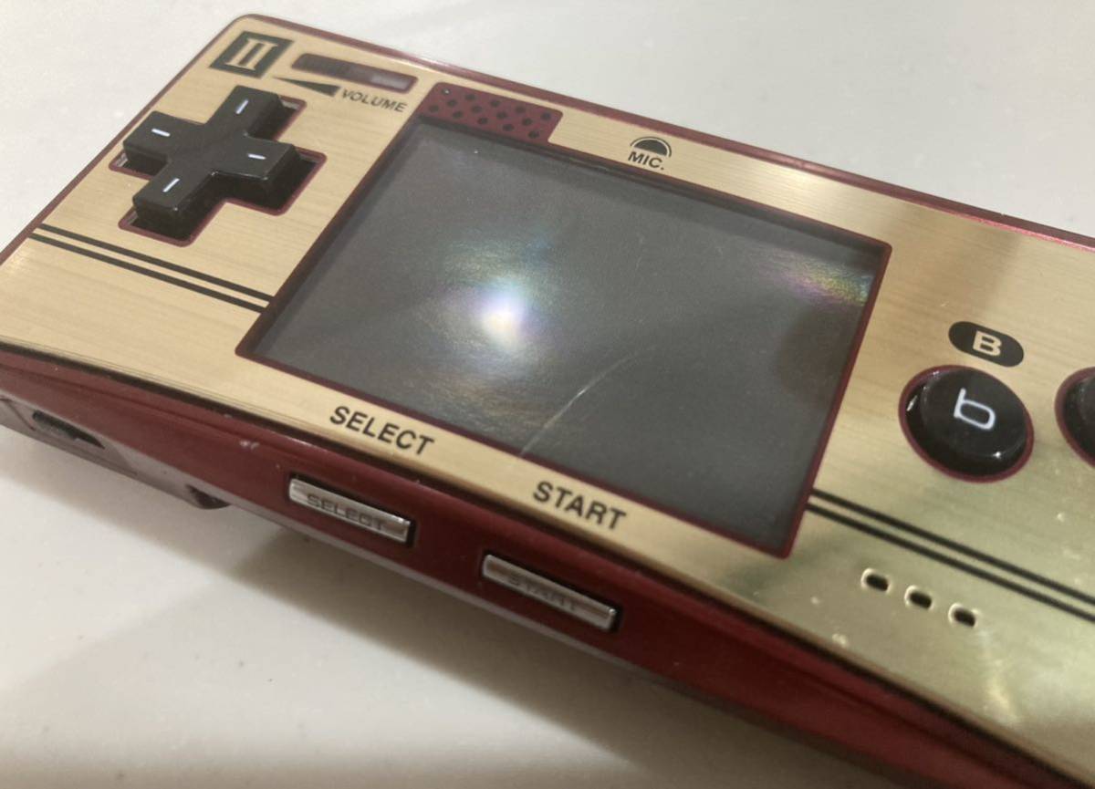 ゲームボーイミクロ micro ファミコン 2コン フェイスプレート ◆ クラブニンテンドー限定 非売品 【送料無料】