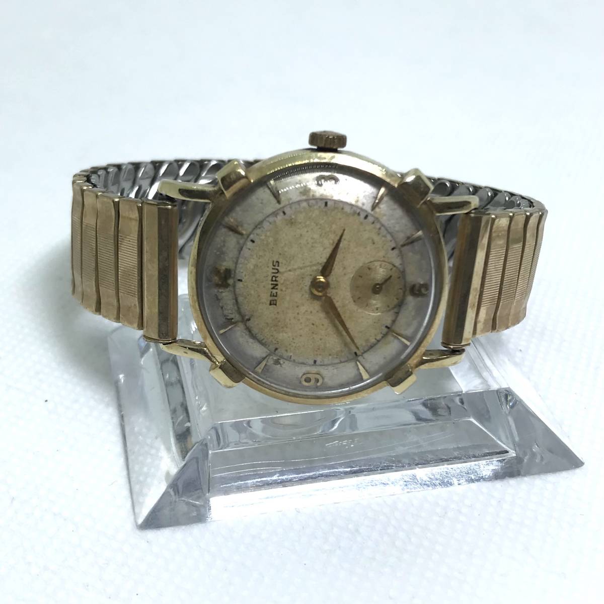 大人気の ベンラス ホワイトゴールド 14K 手巻き www ホワイトゴールド