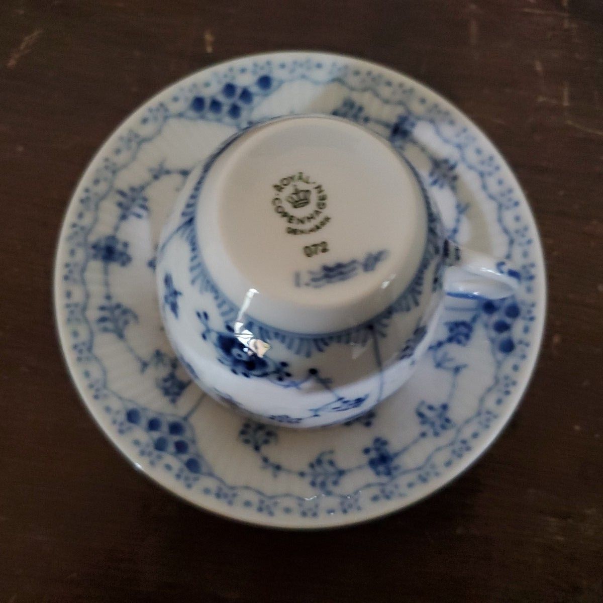 カップ&ソーサー ロイヤルコペンハーゲン フルー ROYAL COPENHAGEN コーヒーカップ