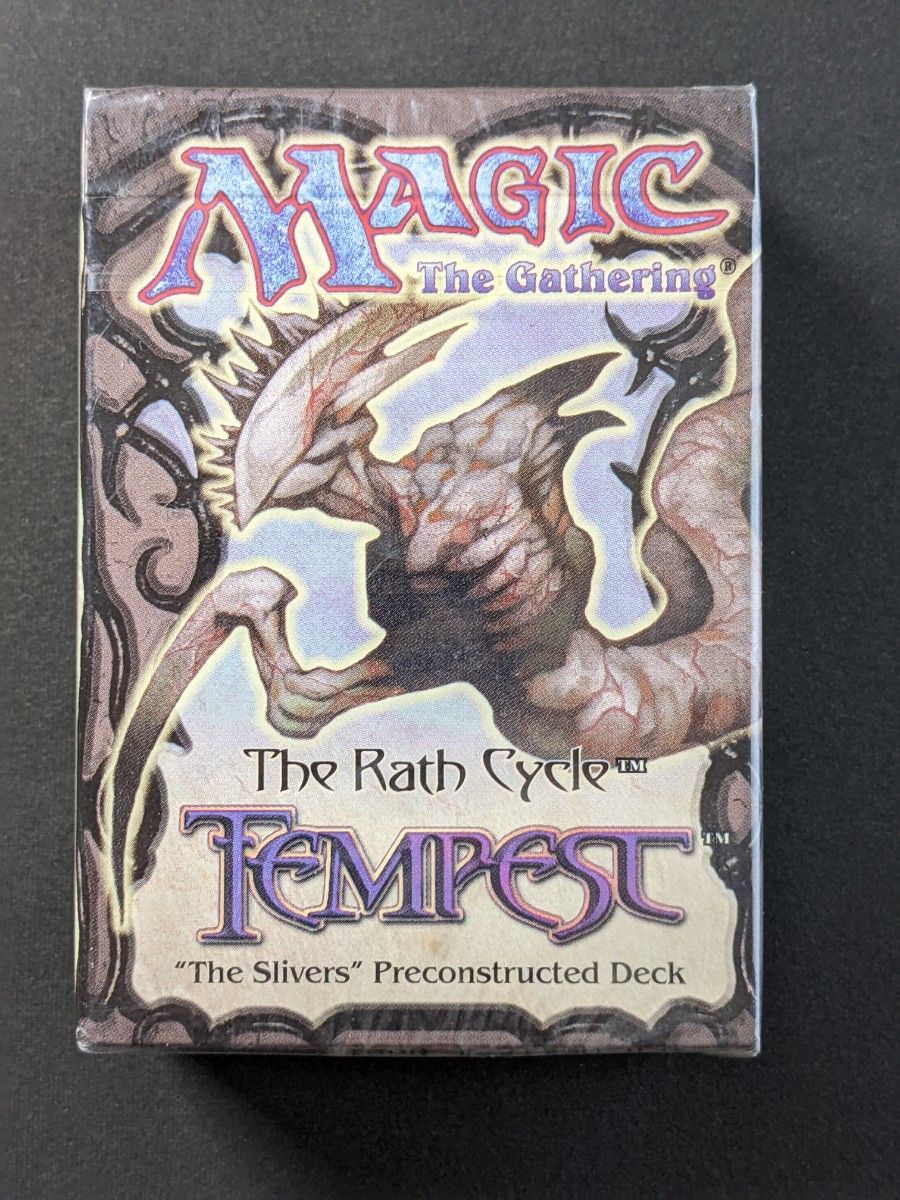 未開封 MTG Tempest The Slivers テーマデッキ