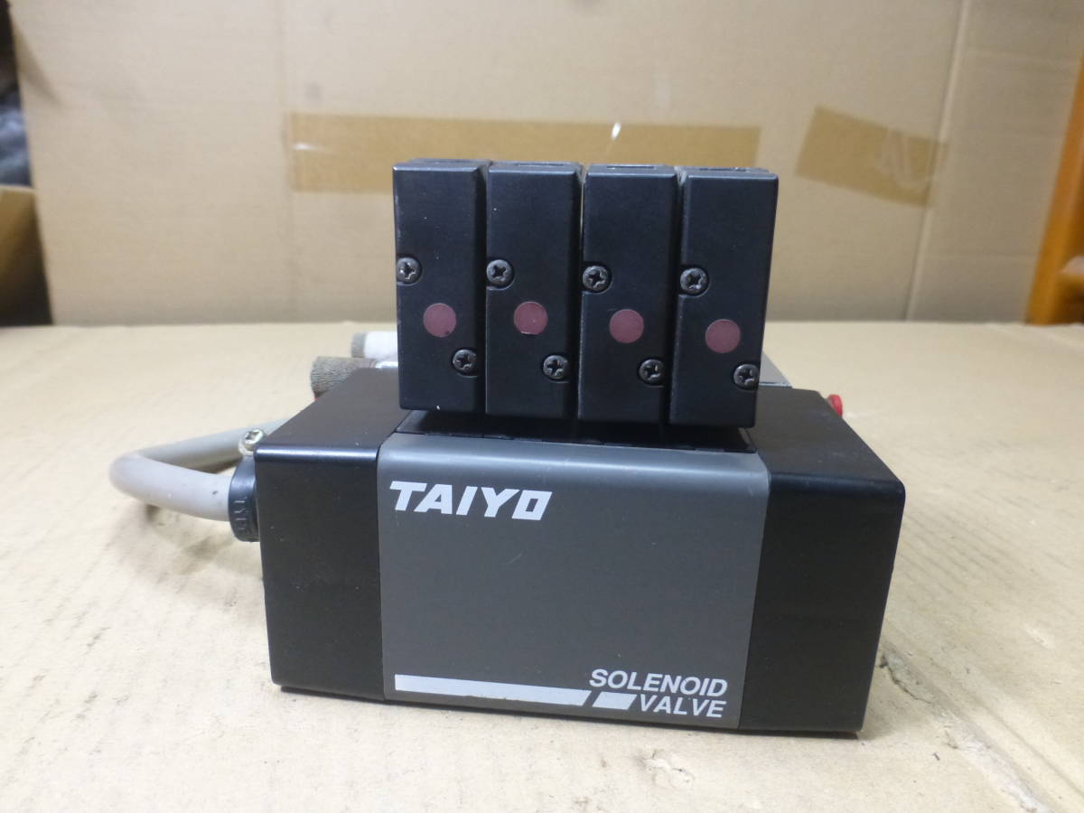 TAIYO SOLENOID VALVE SR530-RT8(管理番号G6)_画像2