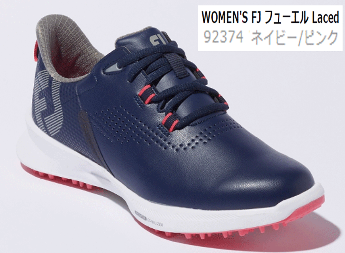 最旬ダウン スパイクレスシューズ レディース GOLF FILA イディル 25.0