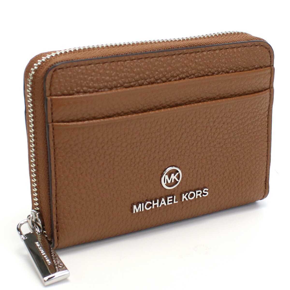 マイケルコース MICHAEL KORS JET SET CHARM 小銭入れ ブランド コインケース 34S1ST9Z1L　LEATHER　230 LUGGAGE ブラウン系