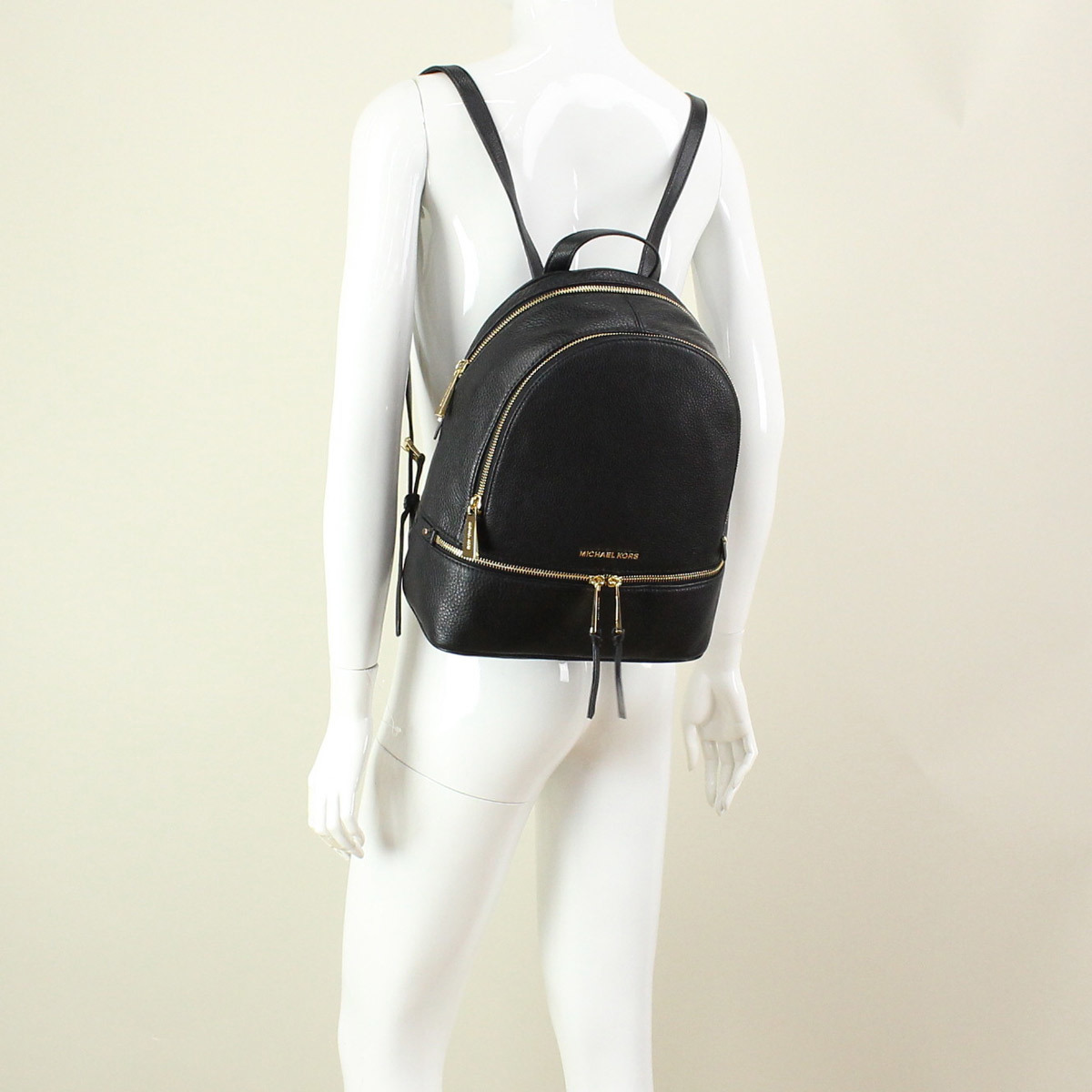 マイケル・コース (MICHAEL KORS) RHEA ZIP リュック 30S5GEZB1L BLACK