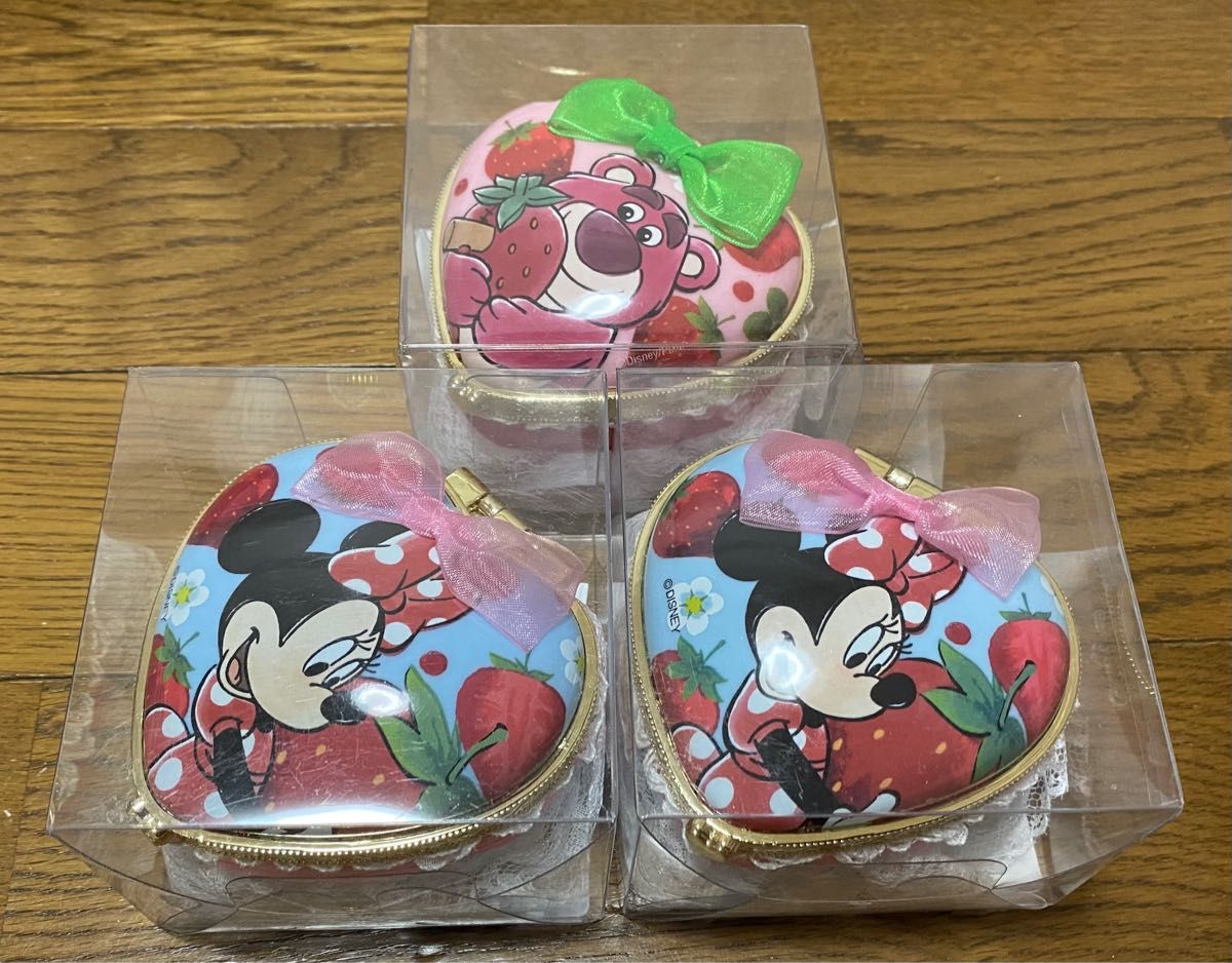 ディズニーストア ミニー ロッツォ ハート メモ ケース付き いちご ストロベリー
