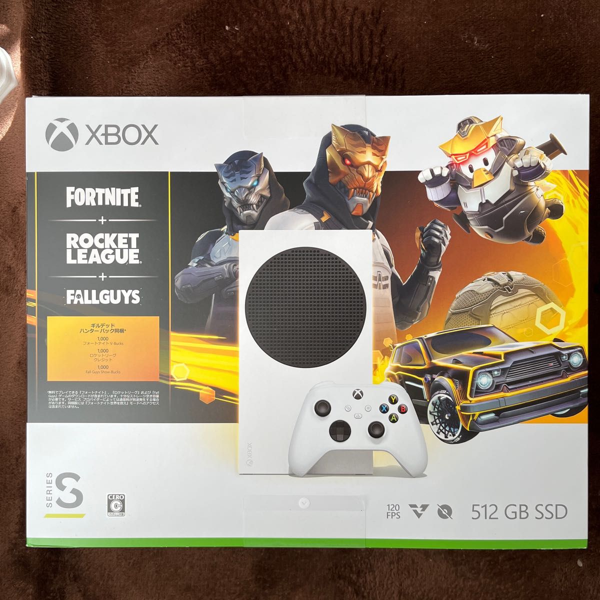 Xbox Series S (Fortnite Rocket League Fall Guys 同梱) RRS-00086 未