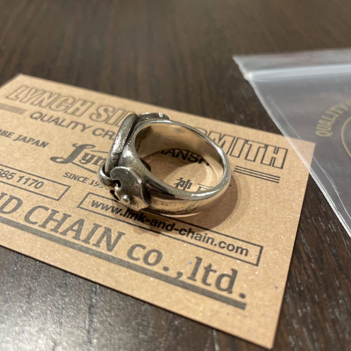 LYNCH SILVERSMITH リンチシルバースミス アンカーリング L LYNCH SILVERSMITH リンチシルバースミス アンカーリング L