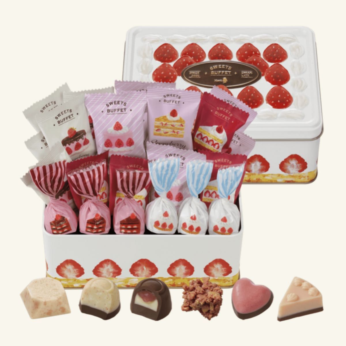 メリーチョコレート スイーツビュッフェ 5点セット イオン限定 メリーチョコレート スイーツビュッフェ 5点セット イオン限定