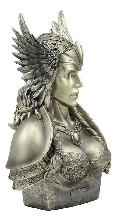 ヴァルキリー（ワルキューレ）胸像 北欧神話 彫刻オブジェ 彫像フィギュア/ラグナロク ルーン石碑(輸入品_画像8