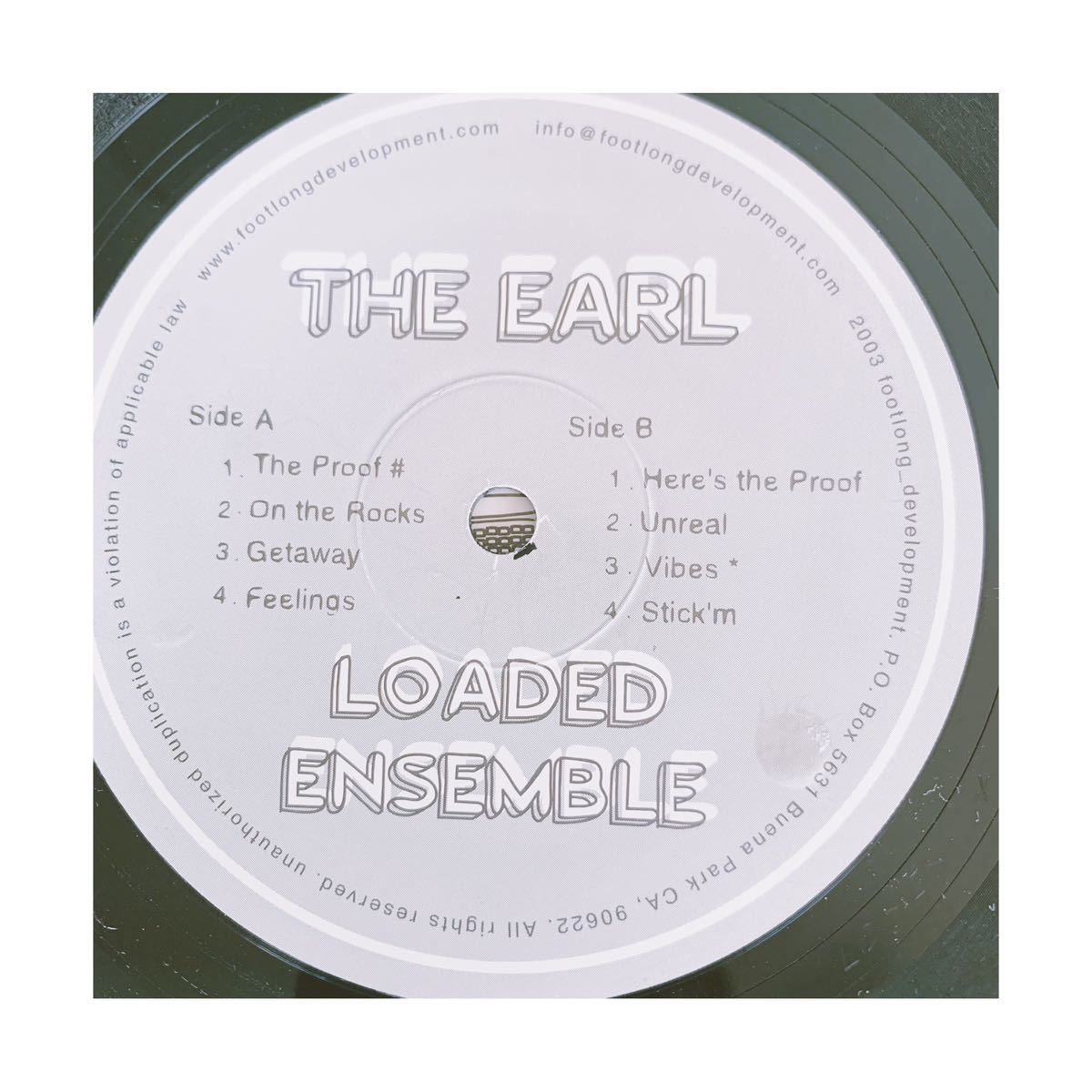 The earl Loaded Ensemble 12inch_画像3