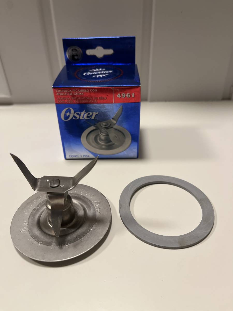  male ta riser original 4 sheets . change blade gasket attaching new goods Osterizer